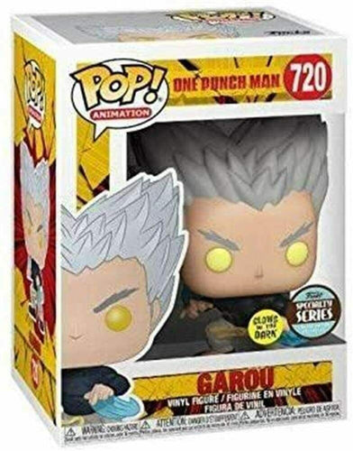 Funko POP! One Punch Man GAROU GITD Specialty Series Figure #720 DAMAGE BOX