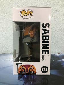 Funko POP! Star Wars Rebels SABINE in Mask Special Edition #131 w/ Protector