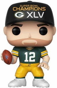 Funko POP! Football NFL Packers AARON RODGERS Champions XLV #43 w/ Protector