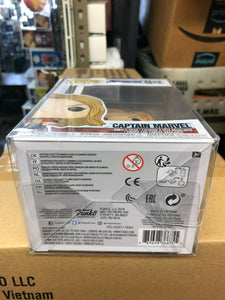 Funko POP! Marvel: Avengers Endgame CAPTAlN MARVEL Figure #459 DAMAGE BOX