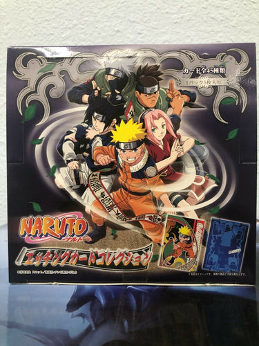 Naruto Trading Cards Box - 20 packs per box