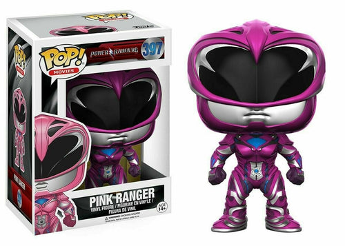 Funko POP! Movies: Power Rangers PINK RANGER Figure #397 DAMAGE BOX