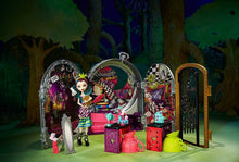 Load image into Gallery viewer, Ever After High Way Too Wonderland High and Raven Queen Playset CJC40-CO