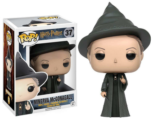 Funko POP! Harry Potter MINERVA McGONAGALL Figure #37 w/ Protector