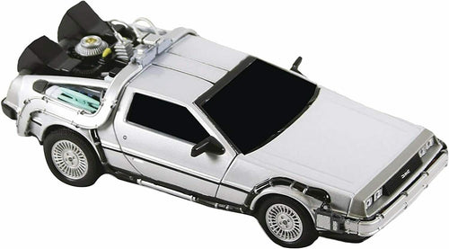 NECA Back to the Future DeLorean Time Machine 1:16 Diecast w/Working Doors - NEW