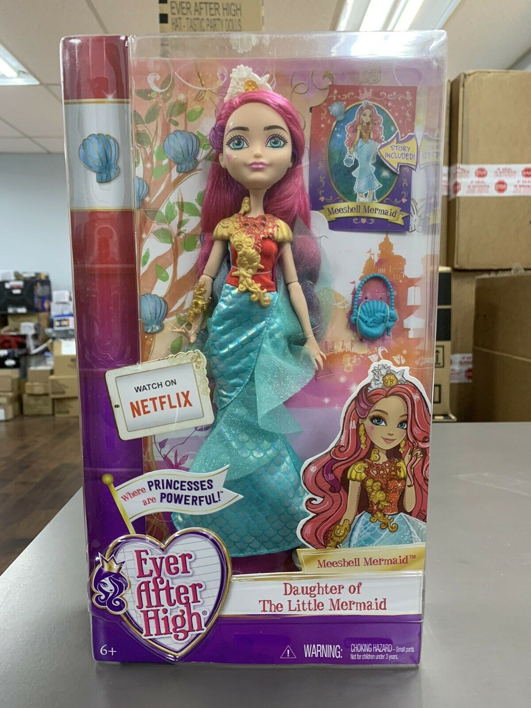 Ever After High Dhf96 Meeshell L'Mer Doll *New* – Toystops