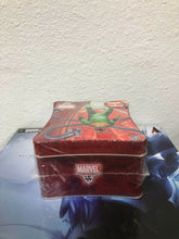 Load image into Gallery viewer, Upper Deck Marvel Definitive Super Hero TCG Booster Packs OCTUPUS Tin Box Set