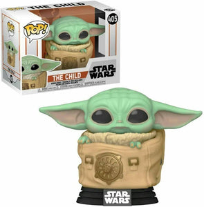 Funko POP! Star Wars: Mandalorian THE CHILD with Bag Figure #405 w/ Protector