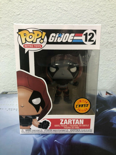 Funko POP! Retro Toys: G.I. Joe ZARTAN Chase Figure #12 w/ Protector