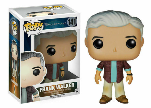 Funko POP! Disney: Tomorrowland FRANK WALKER Figure #141 DAMAGE BOX