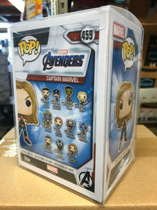 Funko POP! Marvel: Avengers Endgame CAPTAlN MARVEL Figure #459 DAMAGE BOX