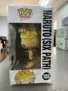 Funko POP! Naruto NARUTO SIX PATH Figure Special Edition MINT #186 w/ Protector