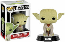 Load image into Gallery viewer, Funko Pop Star Wars The Force Awakens: Dagobah Yoda Figure  #10105 w/ Protector