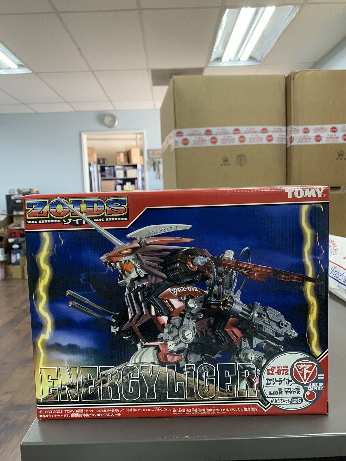 Takara Tomy ZOIDS EZ-072 Energy Licer Lion Type Figure NEW