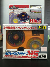 Load image into Gallery viewer, Takara Tomy Beyblade A-123 Starter Gaia Dragoon MS Vintage US SELLER