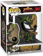 Load image into Gallery viewer, Funko POP! Marvel: Spiderman VENOMIZED GROOT Figure #601 w/ Protector