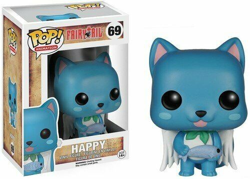 Funko POP! Anime: Fairy Tail HAPPY Figure #69 DAMAGE BOX