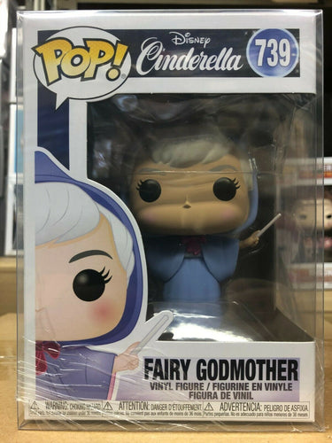 Funko POP! Disney: Cinderella FAIRY GODMOTHER Figure #739 w/ Protector