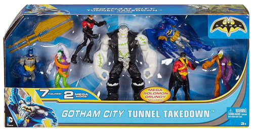 DC Comics Batman Gotham City Tunnel Takedown Figures 7-Pack