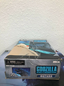 NECA Godzilla King of The Monster MOTHAR Poster Figure DAMAGE BOX