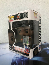 Load image into Gallery viewer, Funko POP! NFL JIM BROWN Figure #80 w/ Protector