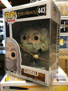 Funko POP! Movies: The Lord of the Rings GANDALF Figure #443 w/ Protector