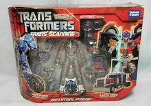 Load image into Gallery viewer, Takara Tomy Transformers: Trans Scanning Optimus Prime Protoform and Earth Mode