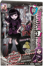 Load image into Gallery viewer, Monster High Frights Camera Action! ELISSABAT Hauntlywood Doll