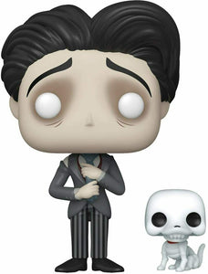 Funko POP! Movies: Corpse Bride VICTOR with Scraps Figure #986 w/ Protector