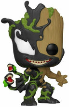 Load image into Gallery viewer, Funko POP! Marvel: Spiderman VENOMIZED GROOT Figure #601 w/ Protector