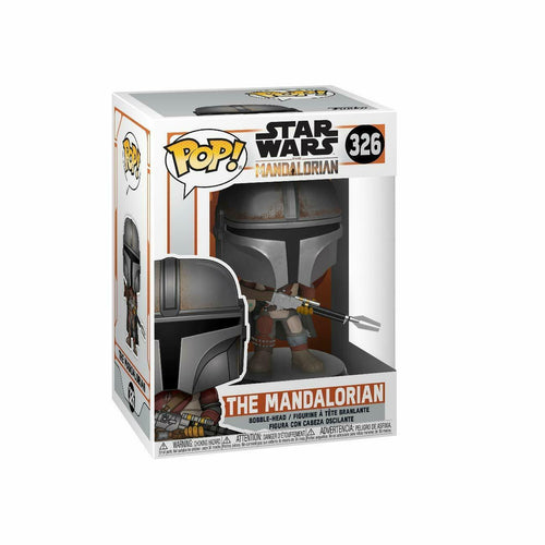 Funko POP! Star Wars: The Mandalorian THE MANDALORIAN Figure #326 w/ Protector