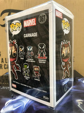 Load image into Gallery viewer, Funko POP! Marvel Venom CARNAGE Figure #367 w/ Protector