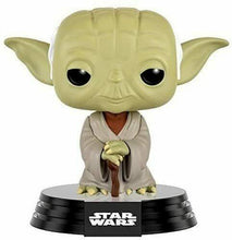 Load image into Gallery viewer, Funko Pop Star Wars The Force Awakens: Dagobah Yoda Figure  #10105 w/ Protector