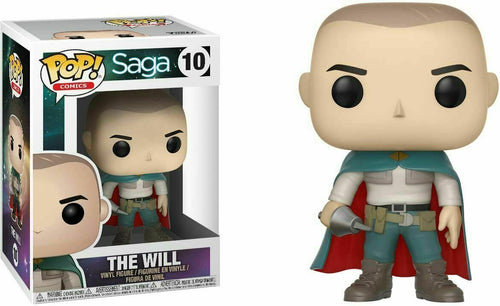 Funko POP! Comics: Saga THE WILL Figure #10 DAMAGE BOX