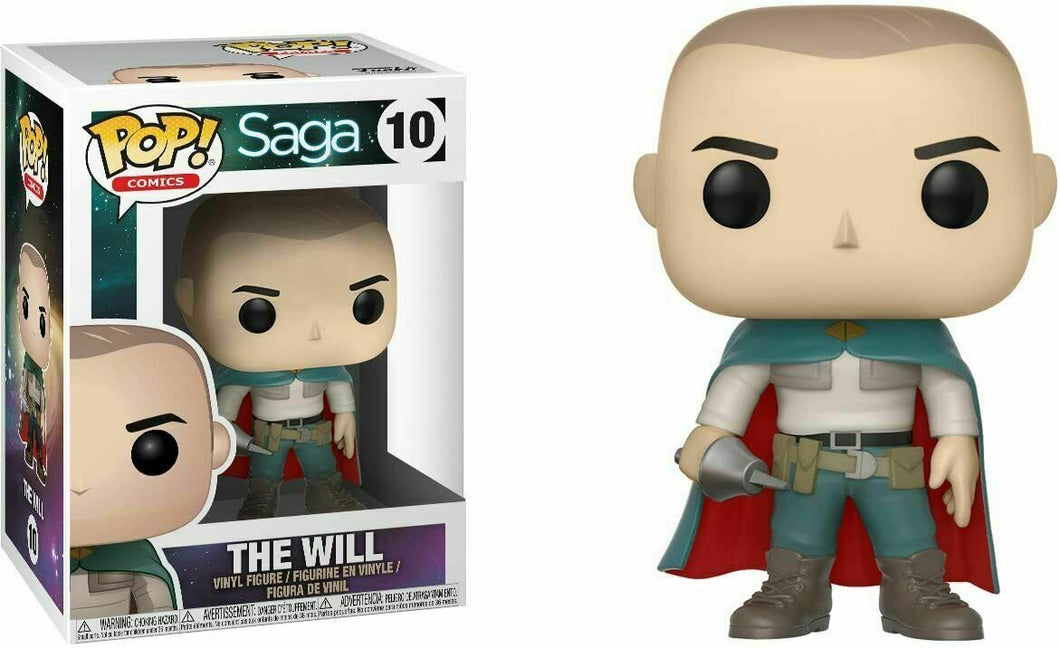 Funko POP! Comics: Saga THE WILL Figure #10 DAMAGE BOX