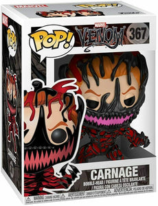 Funko POP! Marvel Venom CARNAGE Figure #367 w/ Protector