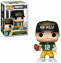 Load image into Gallery viewer, Funko POP! Football NFL Packers AARON RODGERS Champions XLV #43 DAMAGE BOX