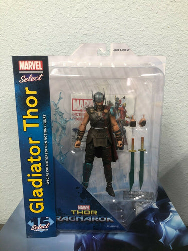 DIAMOND SELECT TOYS Marvel Select: Thor Ragnarok GLADIATOR THOR Action Figure