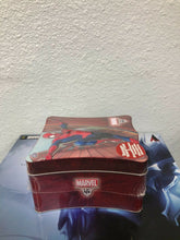 Load image into Gallery viewer, Upper Deck Marvel Definitive Super Hero TCG Booster Packs SPIDER-MAN Tin Box Set