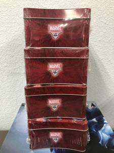 Upper Deck Marvel Definitive Super Hero TCG Booster Packs Tin Box Set Of 4