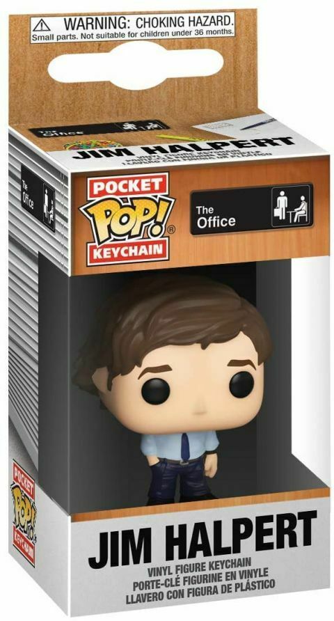 The Office Jim Halpert Pocket Pop! Keychain