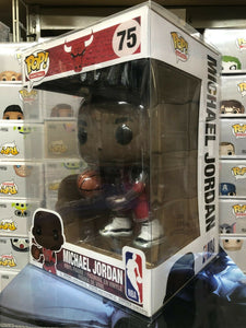 Funko Pop! Basketball: NBA Bulls MICHAEL JORDAN 10-inch Figure #75 w/ Protector