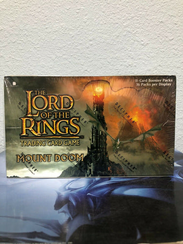 The Lord of The Rings Trading Card Game MOUNT DOOM Booster Box NEW/ SEALED