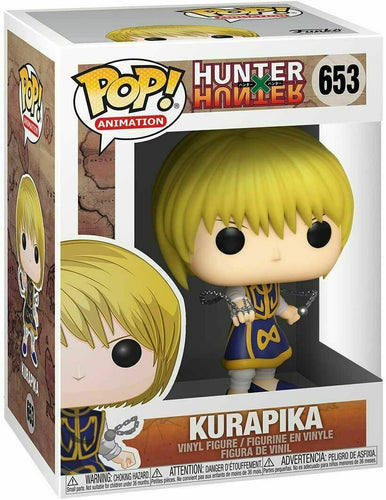 Funko POP! Anime: Hunter X Hunter KURAPIKA Figure #653 DAMAGE BOX