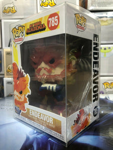 Funko POP! Animation: My Hero Academia ENDEAVOR Figure #785 w/ Protector