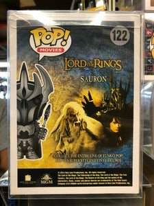 Funko POP! The Lord Of The Rings SAURON Figure #122 w/ Protector