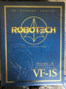 Robotech Masterpiece MPC Macross Vol. 3 Roy Fokker VF-1S NEW