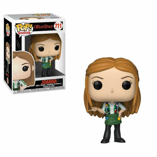 FUNKO POP! MOVIES: OFFICE SPACE - JOANNA W/ FLAIR 711 FIGURE w/ Protector Case