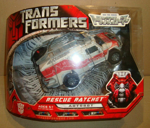 Transformers: Voyager Class Rescue Ratchet Figure NEW