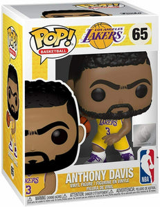 Funko POP! NBA LA Lakers ANTHONY DAVIS Figure #65 w/ Protector